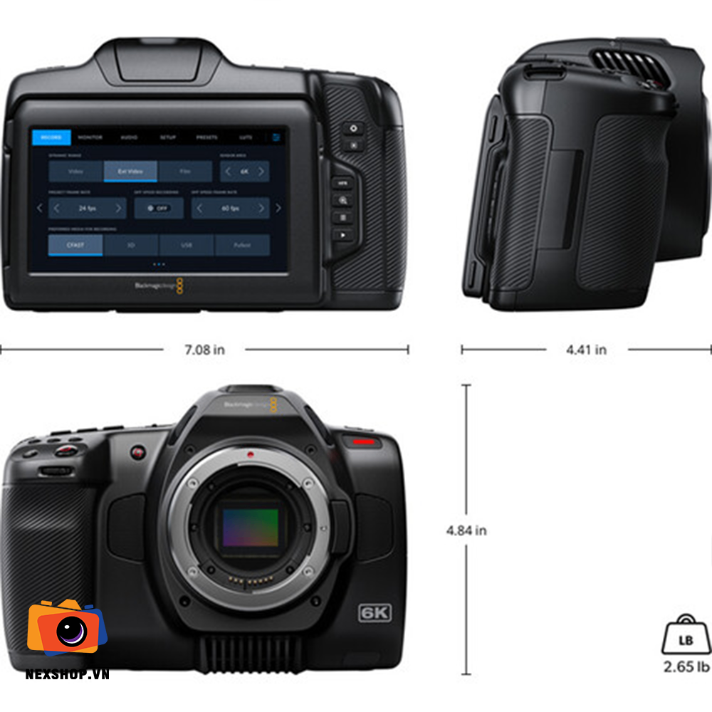 Blackmagic Design Pocket Cinema Camera 6K G2