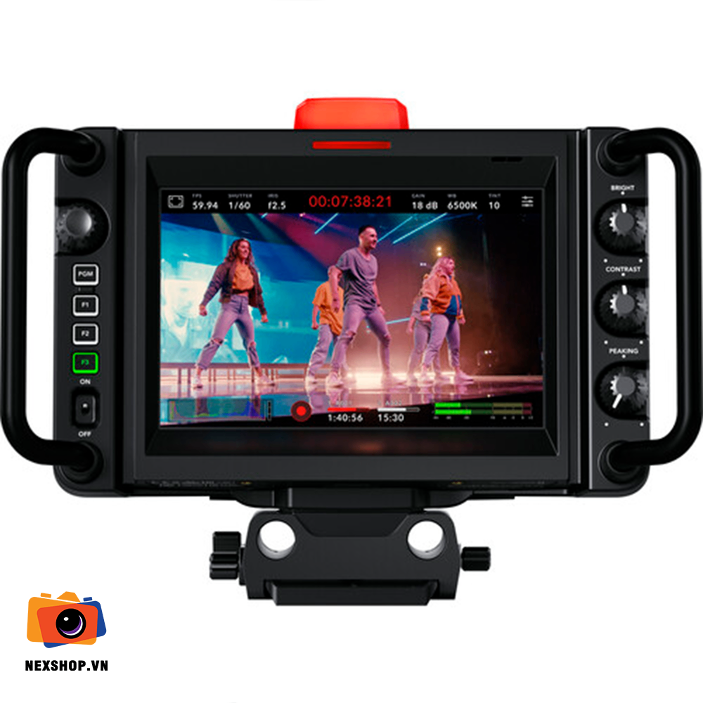 Blackmagic Design Studio Camera 4K Plus G2 | Chính hãng - mặt sau và phụ kiện đi kèm