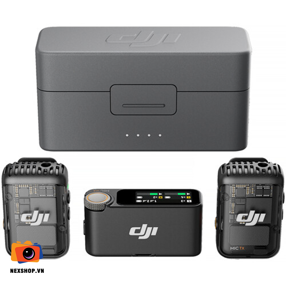 Micro DJI Mic 2 Bản Đôi | Chính Hãng, Chất Lượng Cao - thiết kế và phụ kiện