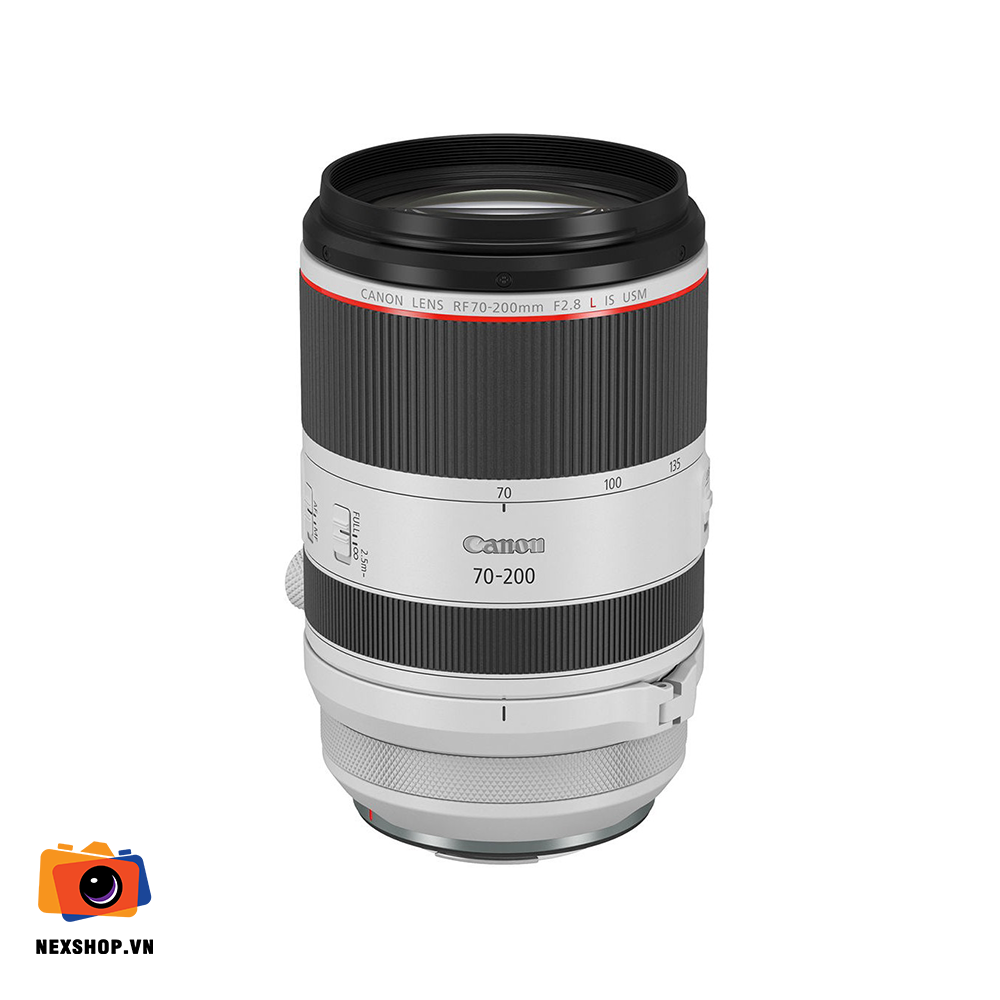 Canon RF 70-200mm f/2.8L IS USM | Chính hãng - mặt sau và phụ kiện đi kèm
