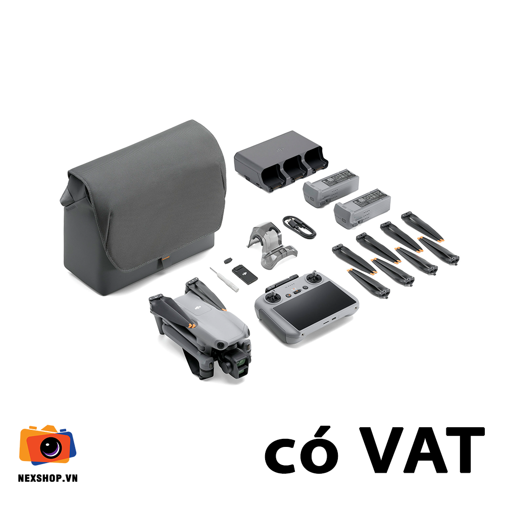 DJI Air 3 Bản Fly More Combo RC2 Chính hãng | Full VAT - khả năng kết nối thiết bị