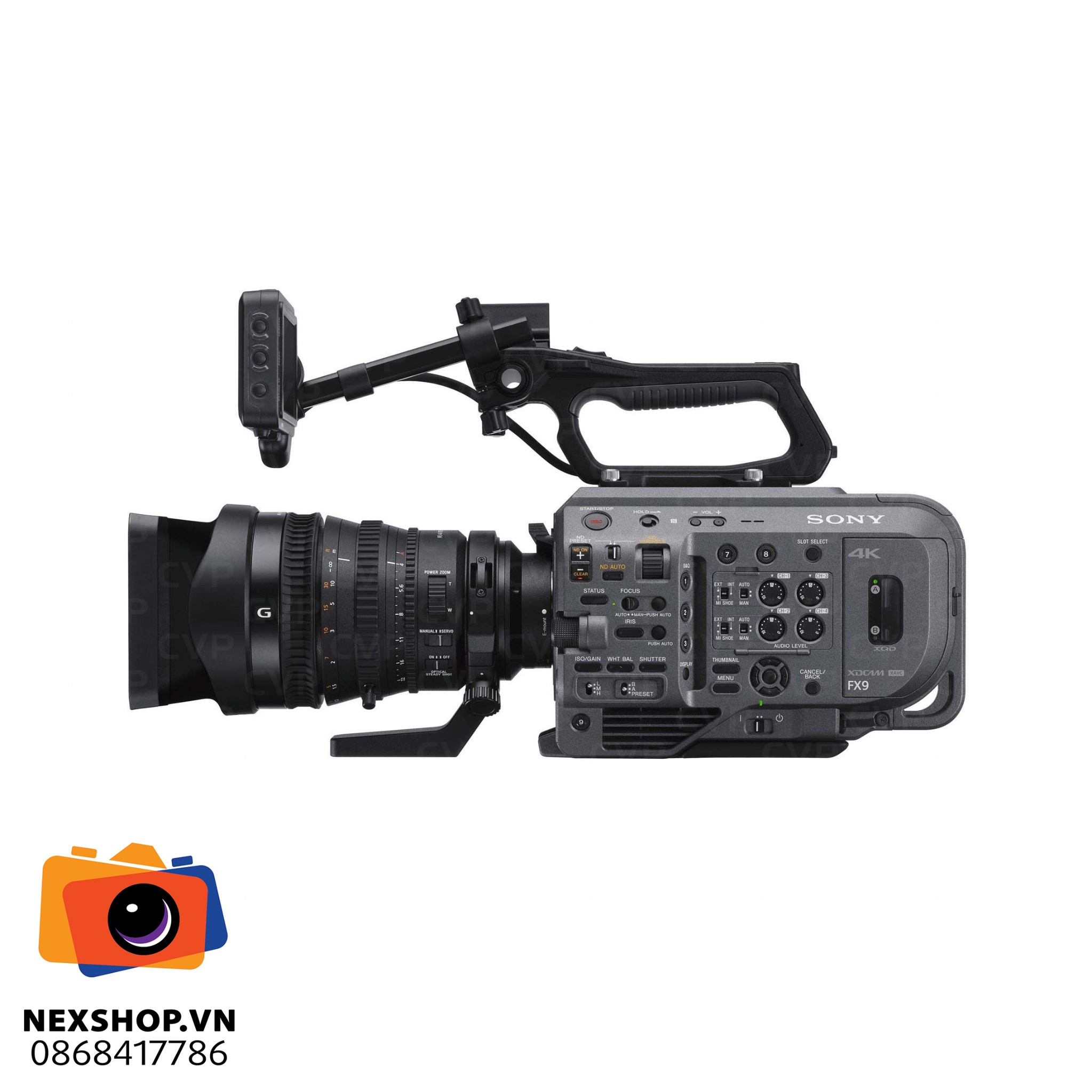 Máy quay chuyên dụng Sony PXW-FX9 body Chính Hãng