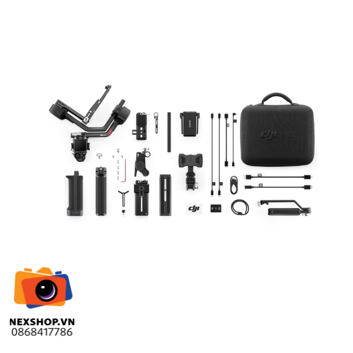 Gimbal DJI RS 4 Pro Combo | Chính hãng, BH 2 năm | NexS - thiết kế và phụ kiện
