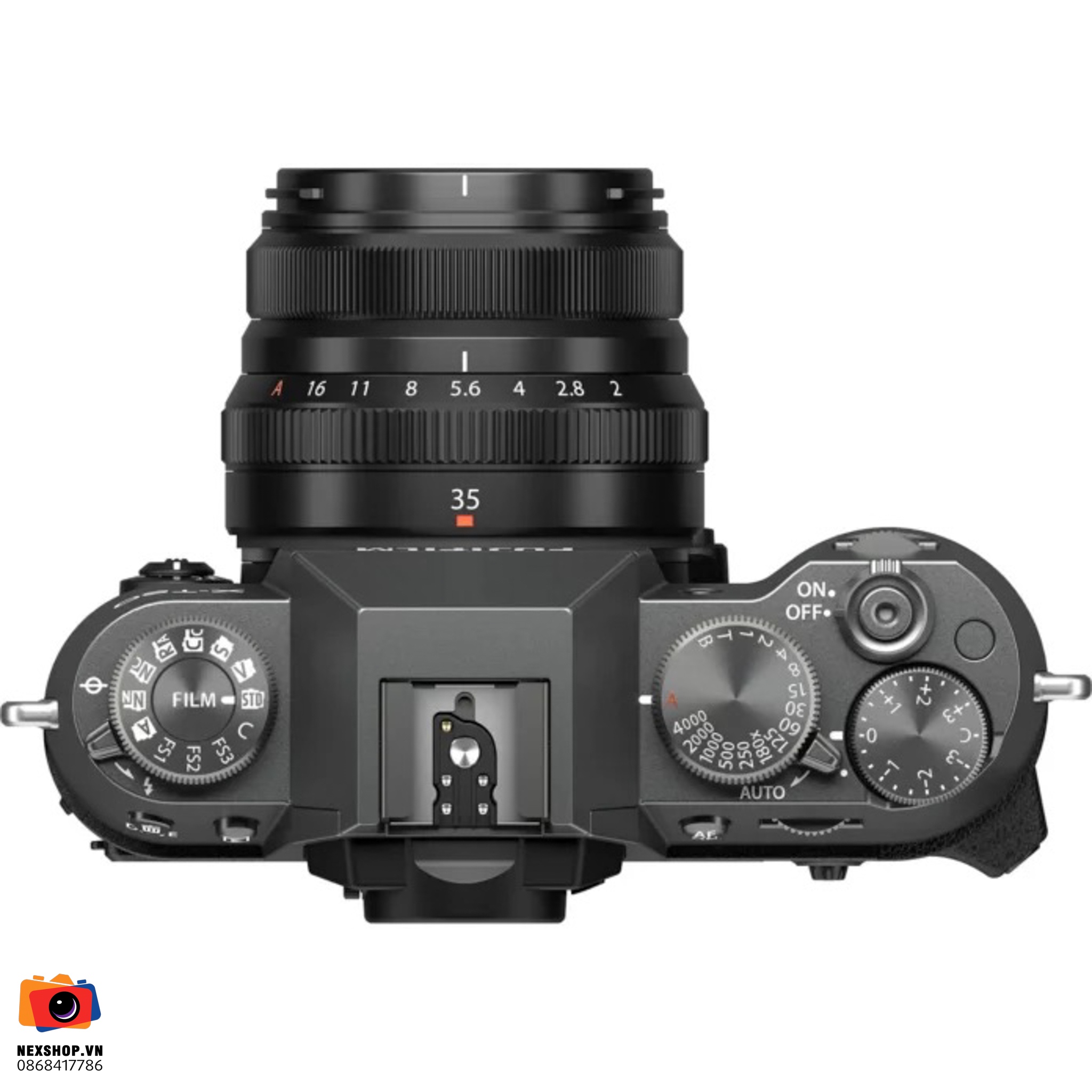 Máy ảnh Fujifilm X-T50 Body | Màu Than Bạc | Hàng chính hãng