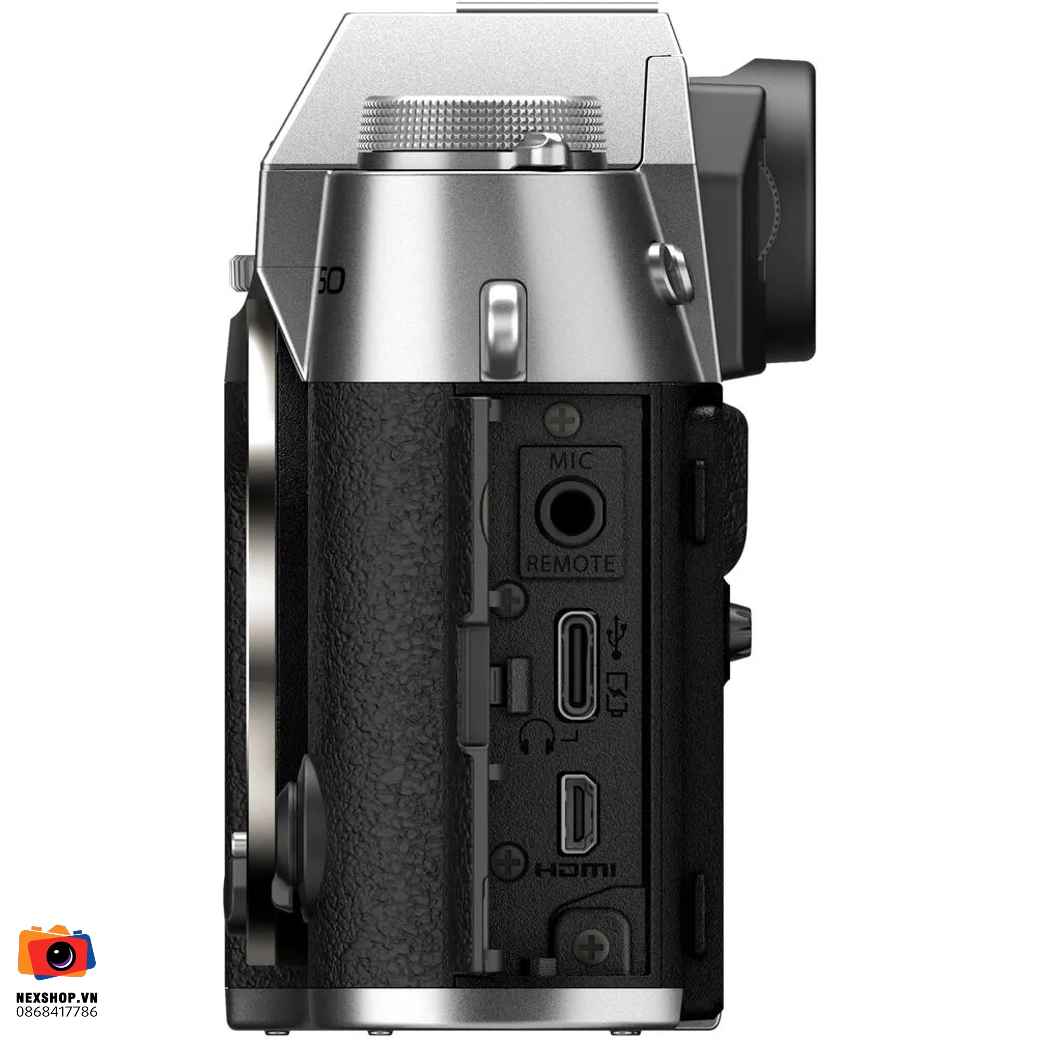 Máy ảnh Fujifilm X-T50 Body | Màu Bạc | Hàng chính hãng