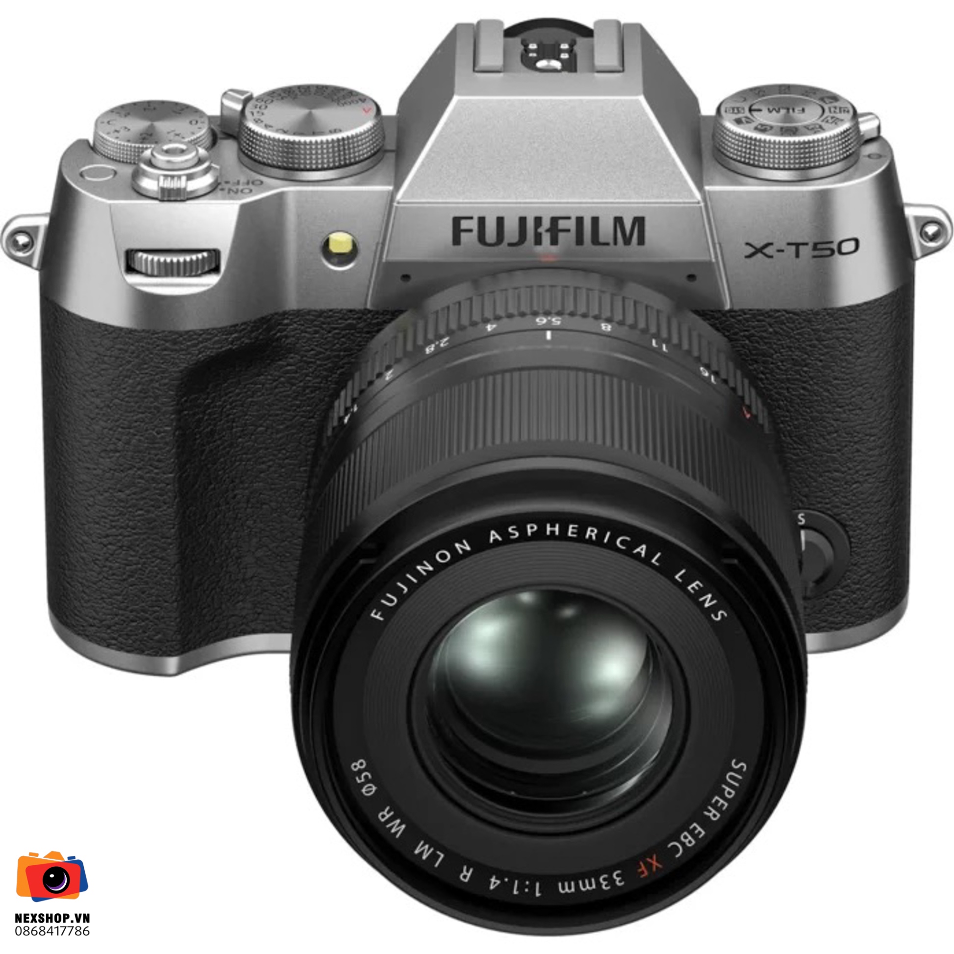 Máy ảnh Fujifilm X-T50 Body | Màu Bạc | Hàng chính hãng