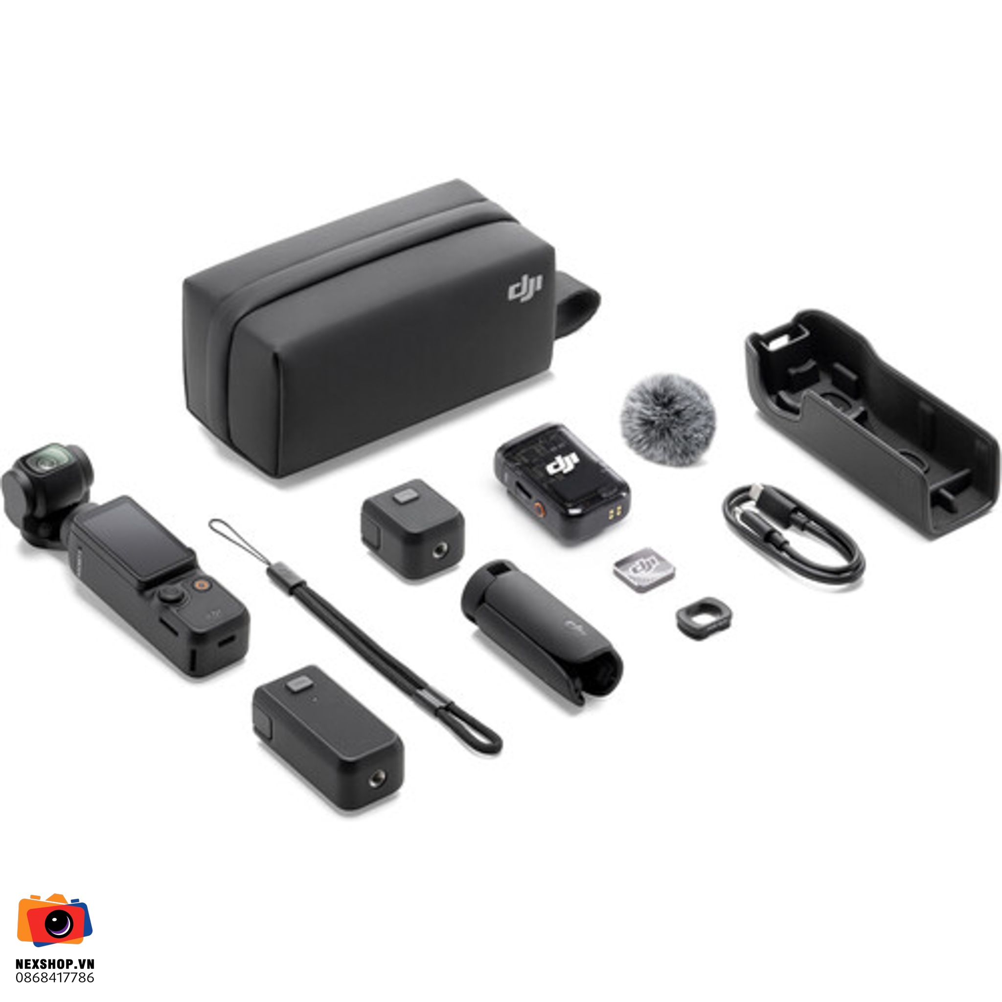 DJI Osmo Pocket 3 Creator Combo | Bảo hành 12 tháng | Chính hãng - cấu hình hộp sạc