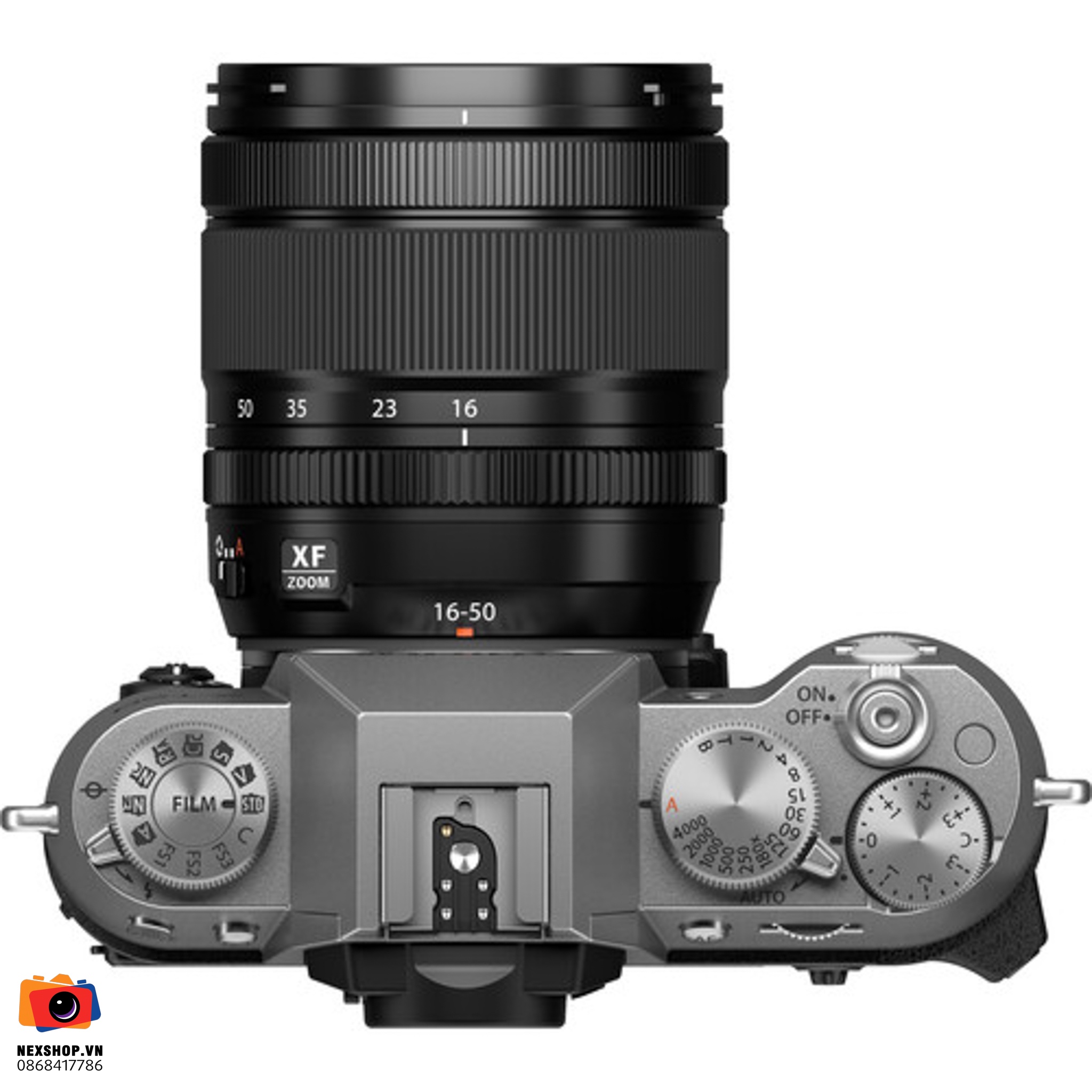 Máy ảnh Fujifilm X-T50 16-50mm Kit | Màu Bạc | Hàng chính hãng