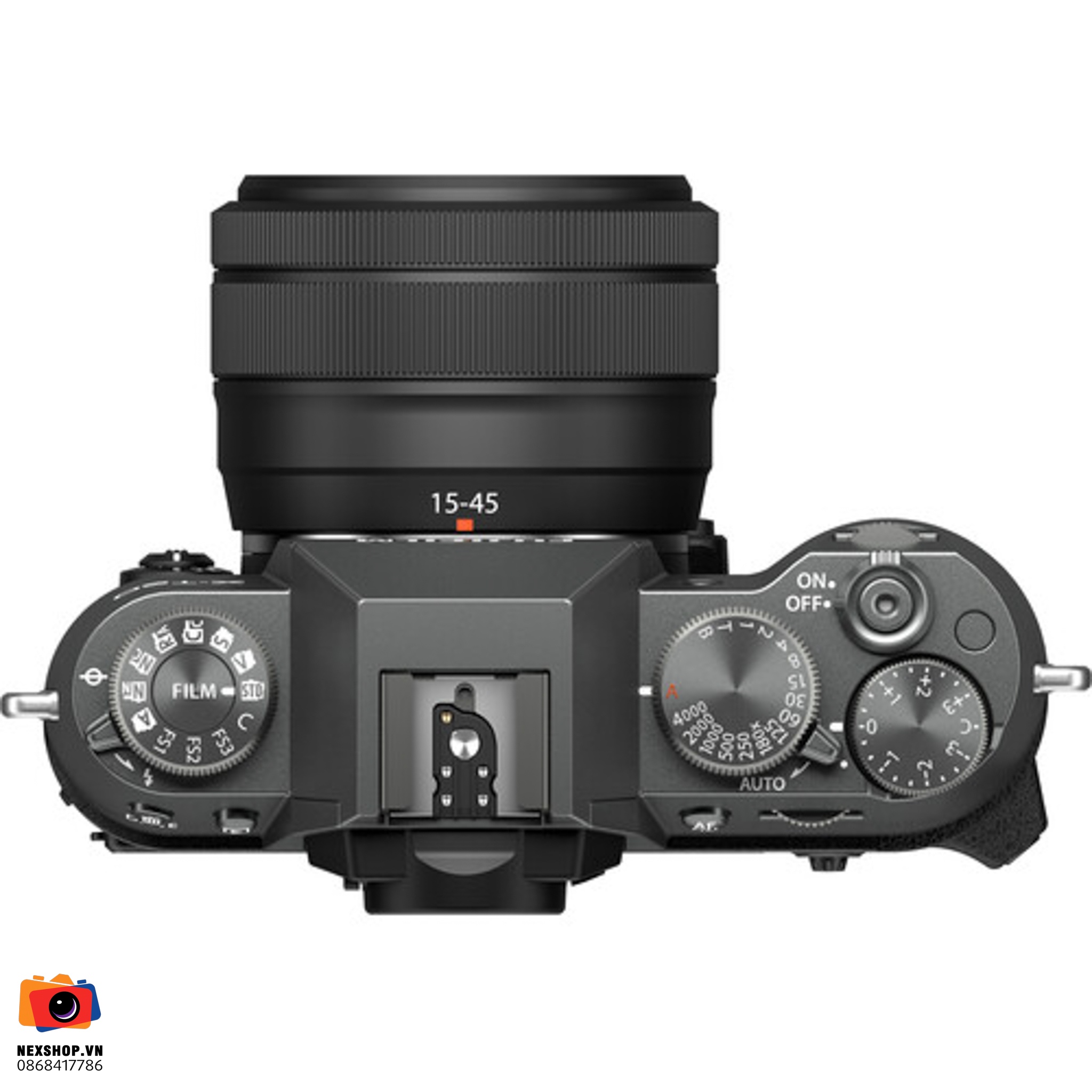 Máy ảnh Fujifilm X-T50 15-45mm Kit | Màu Than Bạc | Hàng chính hãng