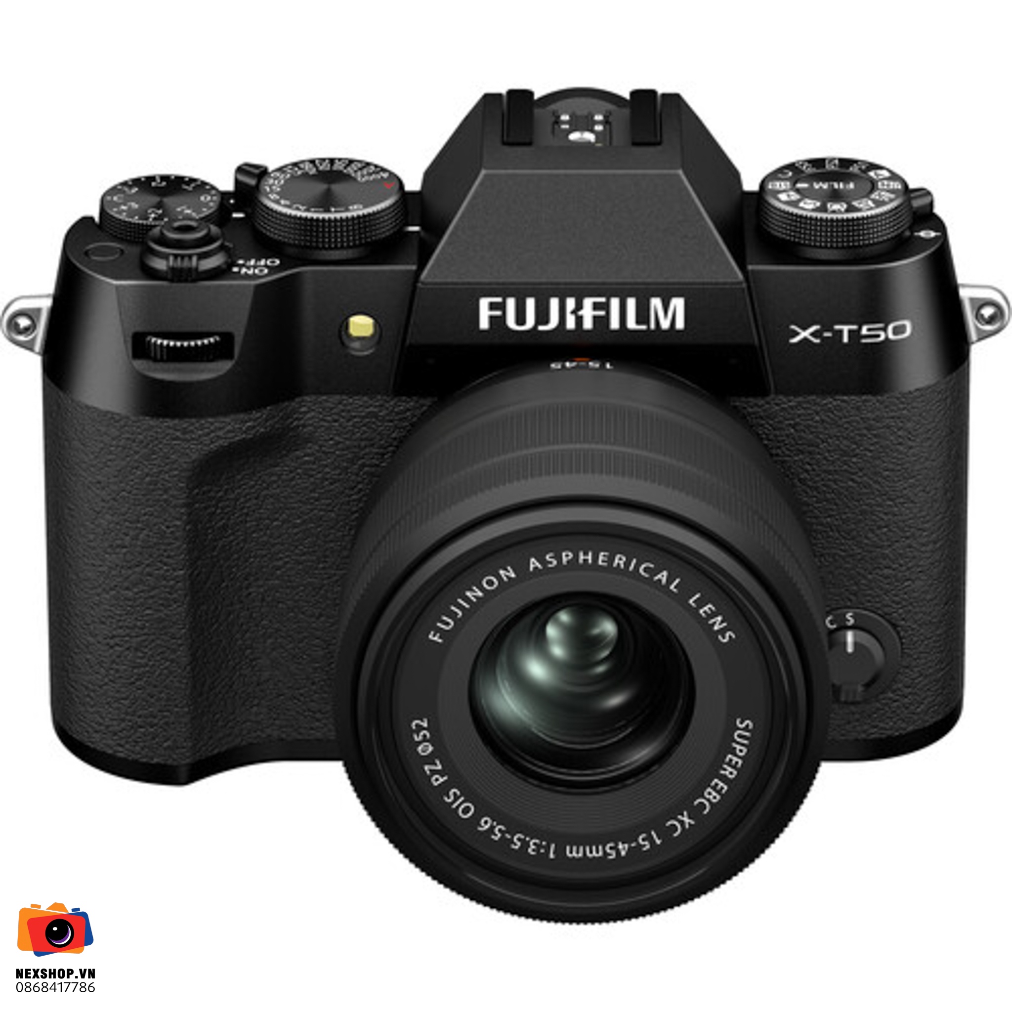 Máy ảnh Fujifilm X-T50 15-45mm Kit | Màu Đen | Hàng chính hãng