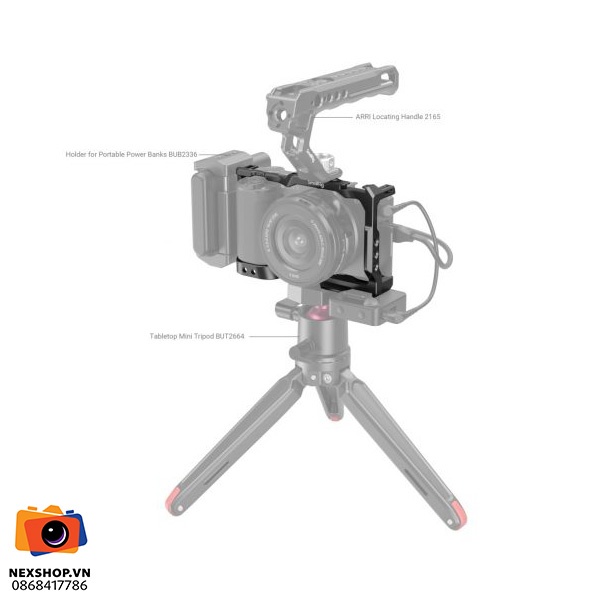 SMALLRIG Camera Cage for Sony ZV-E10 3531B