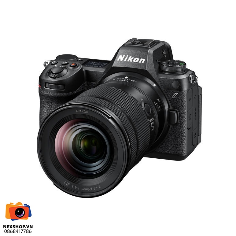 Nikon Z 6III BK SG 24-70 BK KIT | Chính hãng - mặt sau và phụ kiện đi kèm