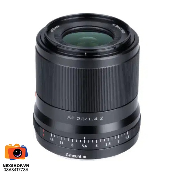 Ống kính Viltrox AF 23mm f/1.4 for Nikon Z-mount APS-C