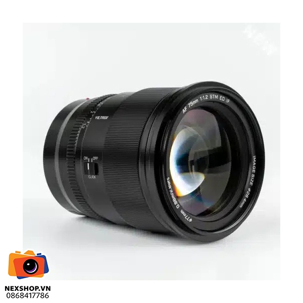 Ống kính Viltrox AF 75mm f/1.2 for Nikon Z-mount APS-C