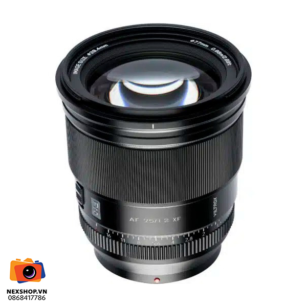 Ống kính Viltrox AF 75mm f/1.2 for Fujifilm F-mount APS-C