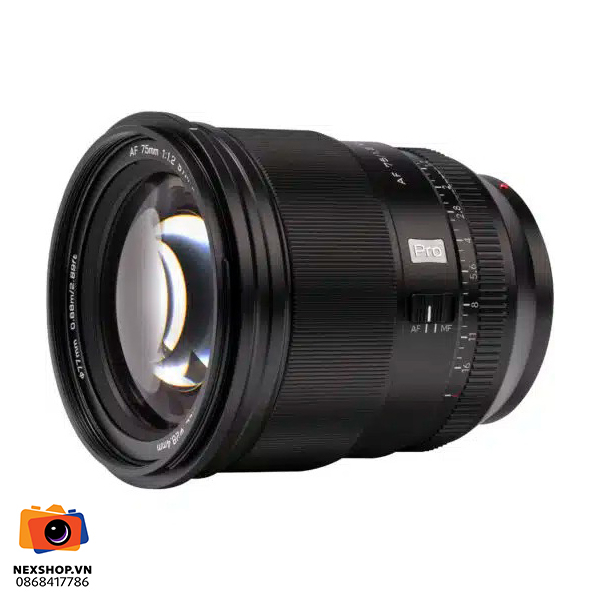 Ống kính Viltrox AF 75mm f/1.2 for Fujifilm F-mount APS-C