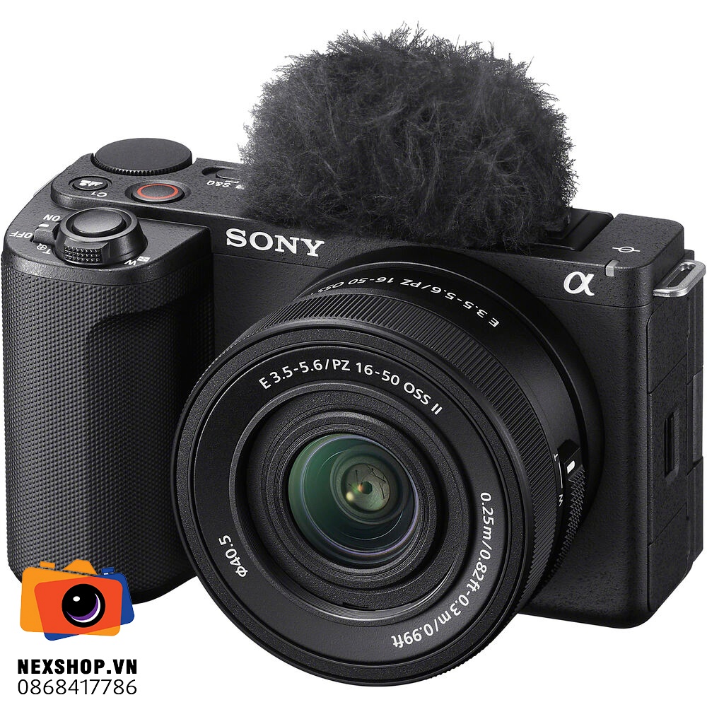 Sony ZV-E10 II SEL1650II ( ZV-E10 M2 KIT | ZV-E10 II KIT ) | Đen | Chính hãng | SonyVN | Bảo hành 2 năm