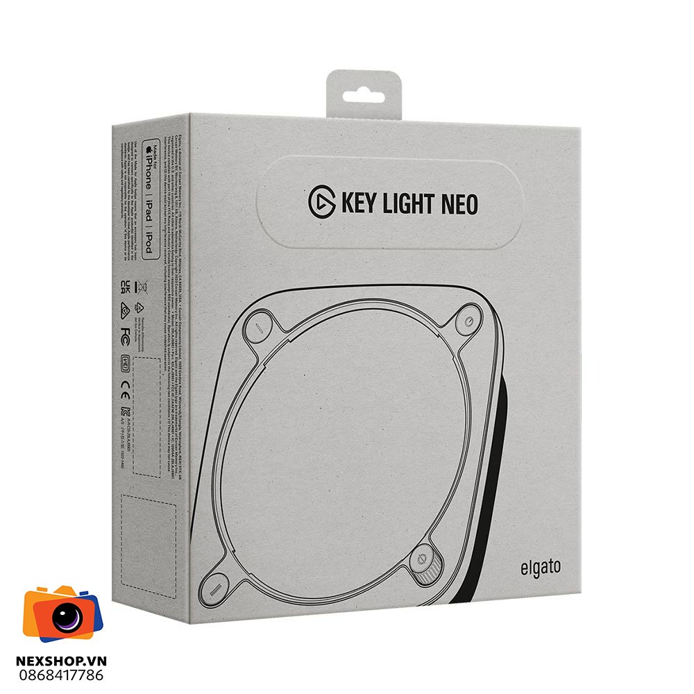 Đèn Stream Elgato Key Light Neo | Hàng chính hãng