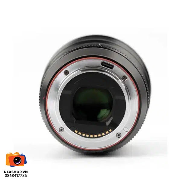 Ống kính Viltrox AF 75mm f/1.2 PRO E | Chính hãng - mặt sau và phụ kiện đi kèm