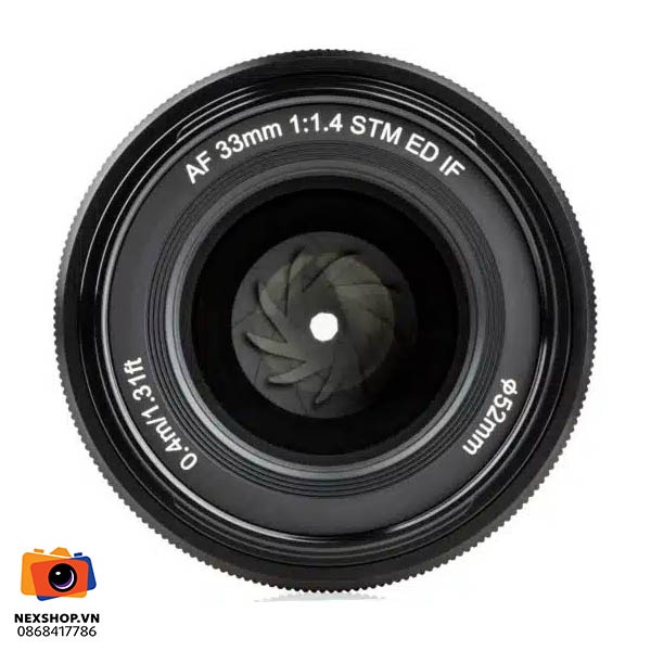 Ống kính Viltrox AF 33mm f/1.4 E for Sony APS-C | Chính hãng - khả năng kết nối thiết bị