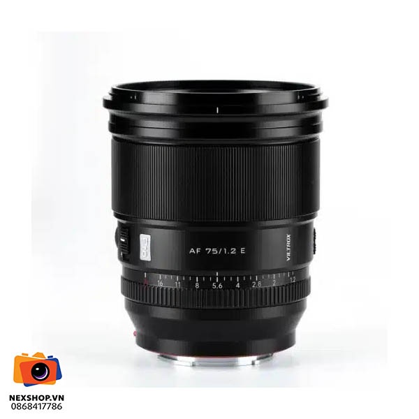 Ống kính Viltrox AF 75mm f/1.2 PRO E | Chính hãng - thiết kế và phụ kiện