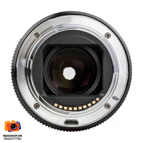 Ống kính Viltrox AF 33mm f/1.4 E for Sony APS-C | Chính hãng - mặt sau và phụ kiện đi kèm