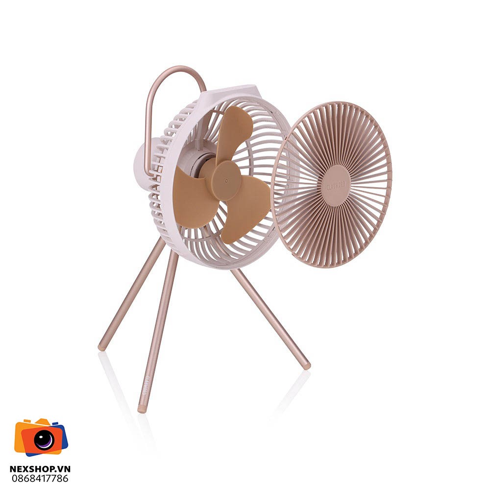 Quạt CLAYMORE V600+ Sand Beige | Chính hãng, thiết kế sang trọng - cấu hình hộp sạc
