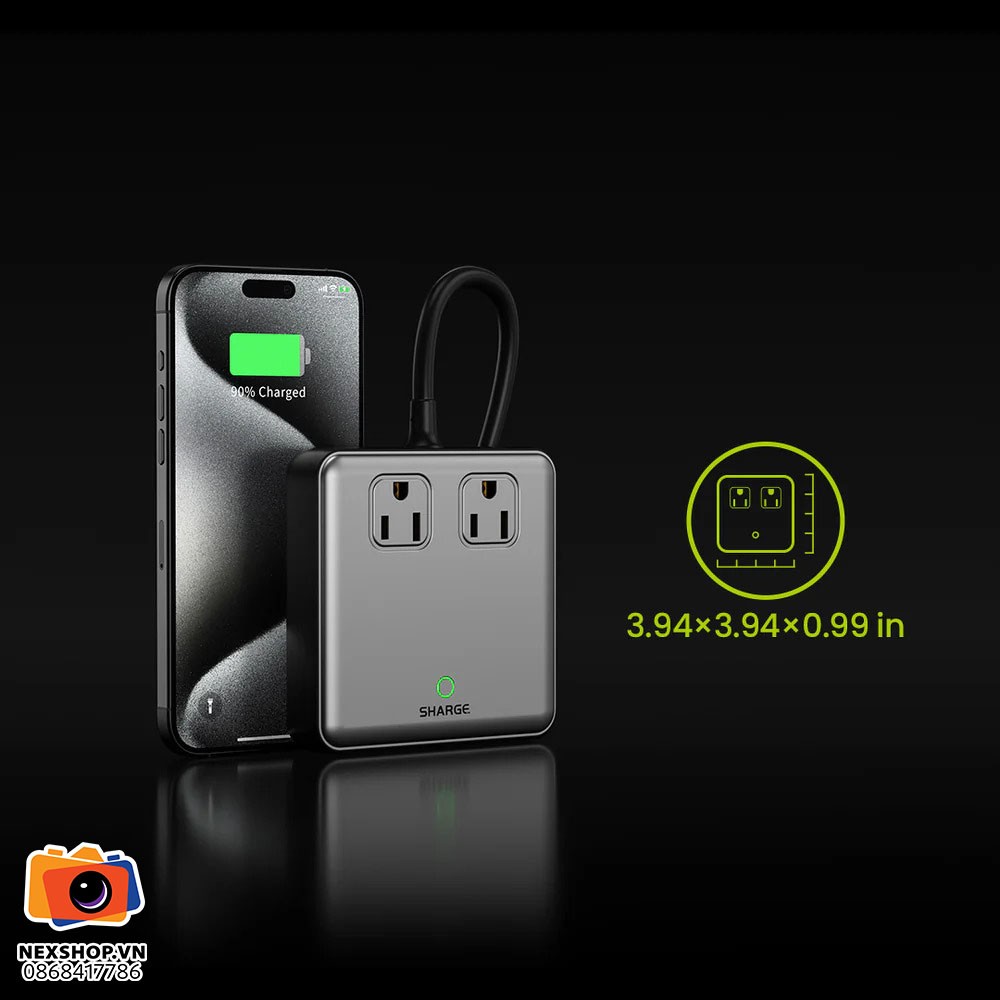 Trạm sạc 100W | 100W Charging Station (6-in-1)