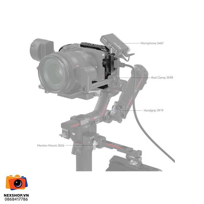 SMALLRIG Cage for Sony FX3/FX30 Camera 4183