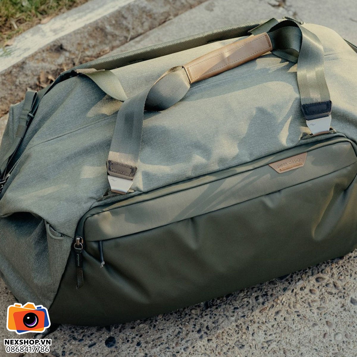 Túi Peak Design Travel Duffel 80L | Màu Xanh Xám | Chính hãng