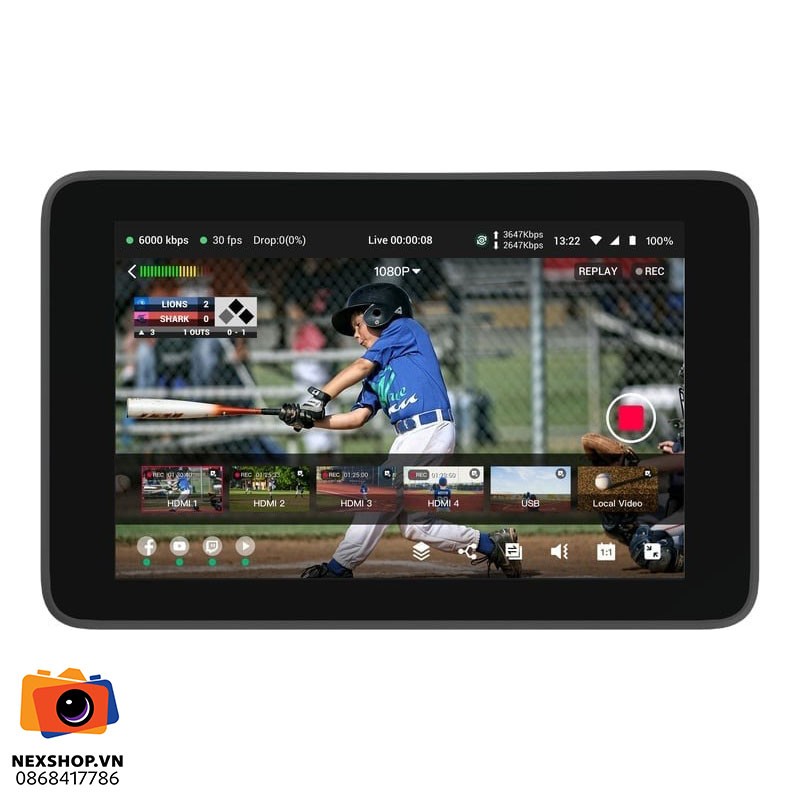 Yolobox Ultra Verticam 1080p - Camera PTZ 12x Zoom | Chính hãng - thiết kế và phụ kiện