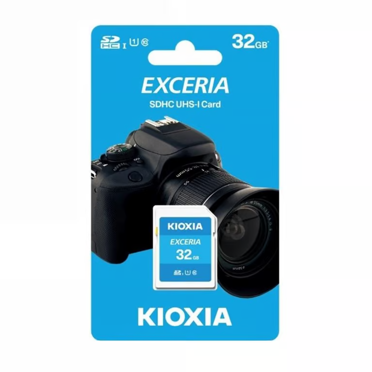 Thẻ Nhớ SDHC KIOXIA EXCERIA 32Gb Class 10 U1 100Mb/s | Quà tặng Ricoh