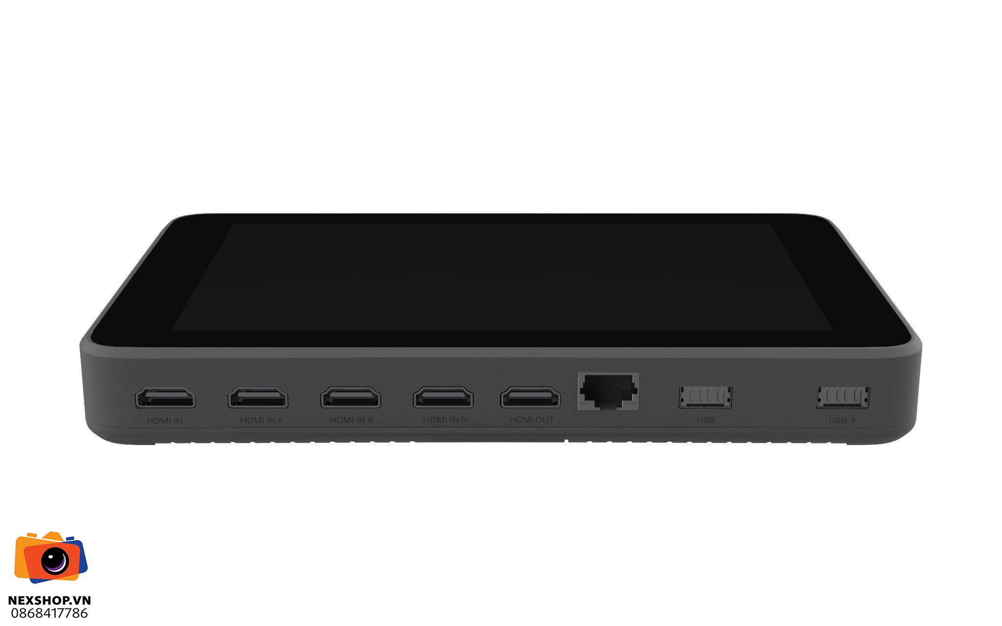 Yolobox Ultra Verticam 1080p - Camera PTZ 12x Zoom | Chính hãng - mặt sau và phụ kiện đi kèm