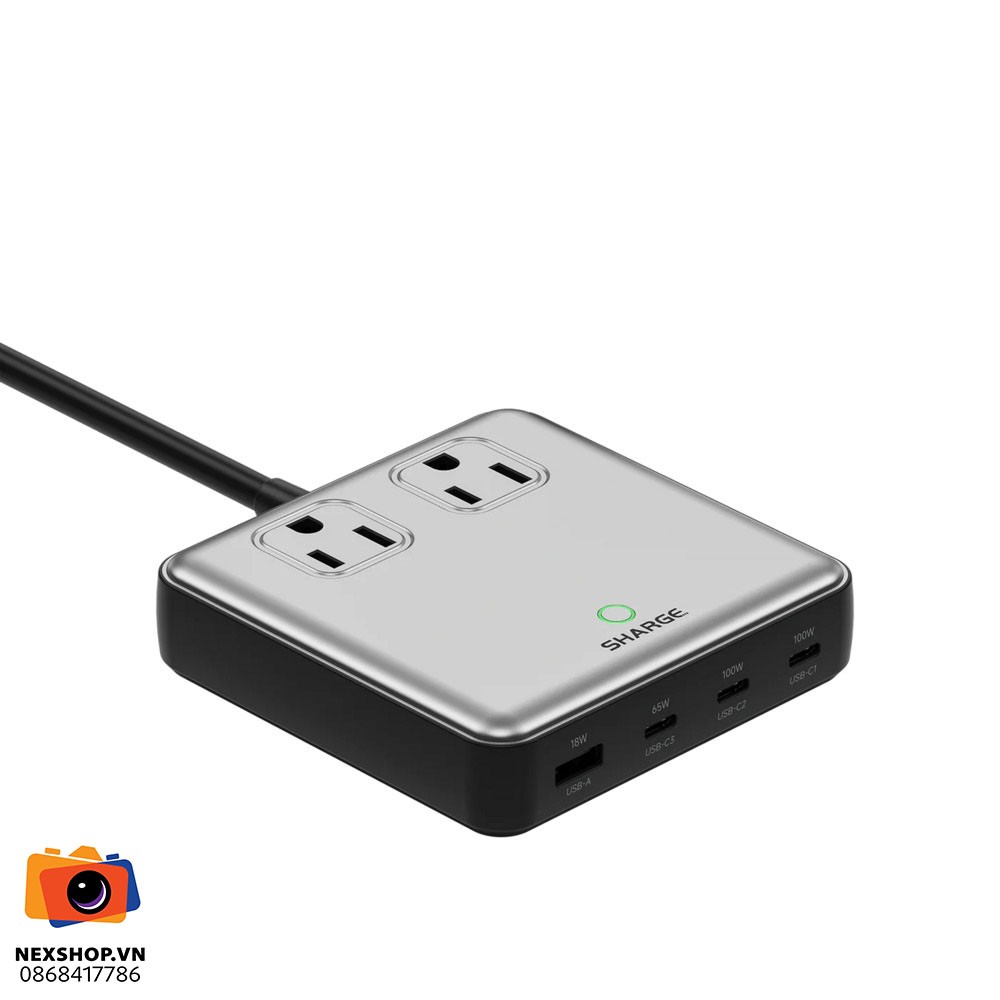 Trạm sạc 100W | 100W Charging Station (6-in-1)