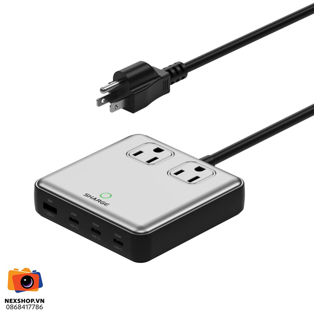 Trạm sạc 100W | 100W Charging Station (6-in-1)