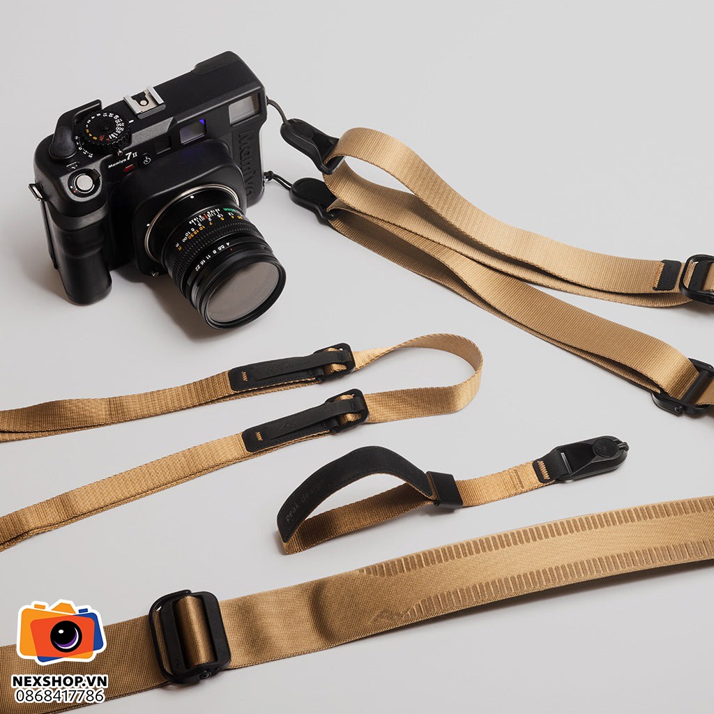 Dây đeo máy ảnh Peak Design Leash Ver2 - Camera Strap | Màu Coyote