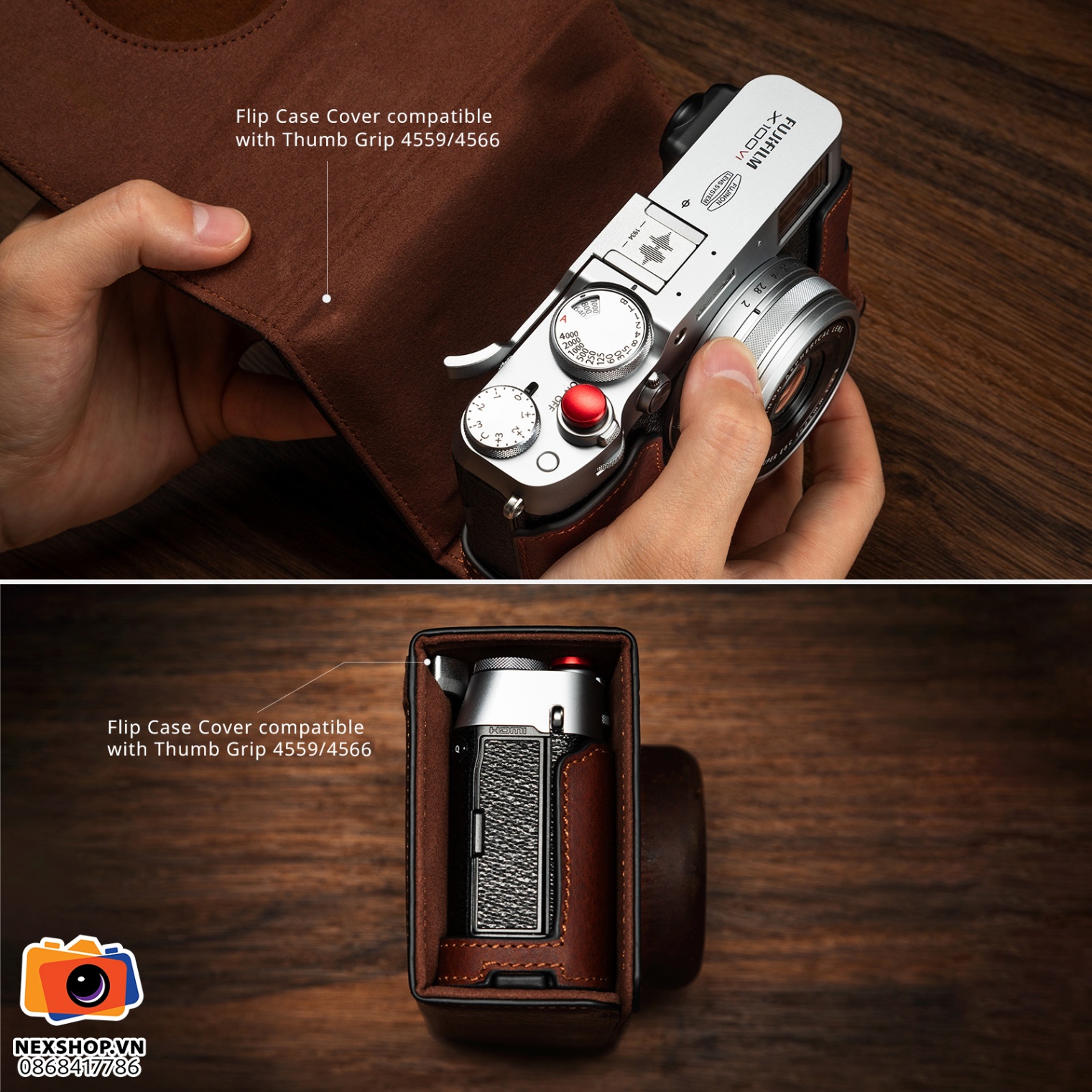 Bao da SmallRig Leather Case Kit for Fujifilm X100VI