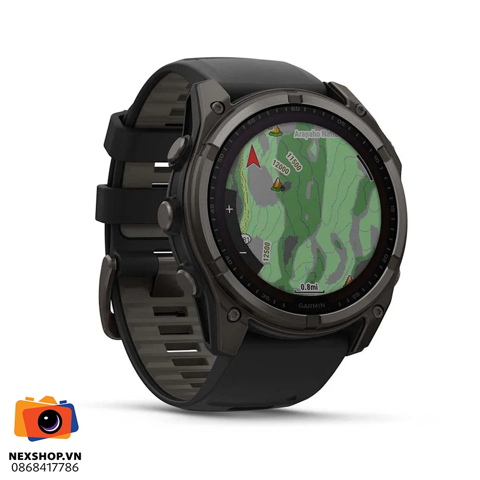 Đồng hồ thông minh Fenix 8 51mm, Sapphire | Chính hãng - khả năng kết nối thiết bị