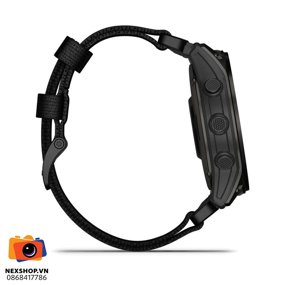 Đồng hồ thông minh GPS Tactix 7, màn hình AMOLED | Chính hãng - mặt sau và phụ kiện đi kèm