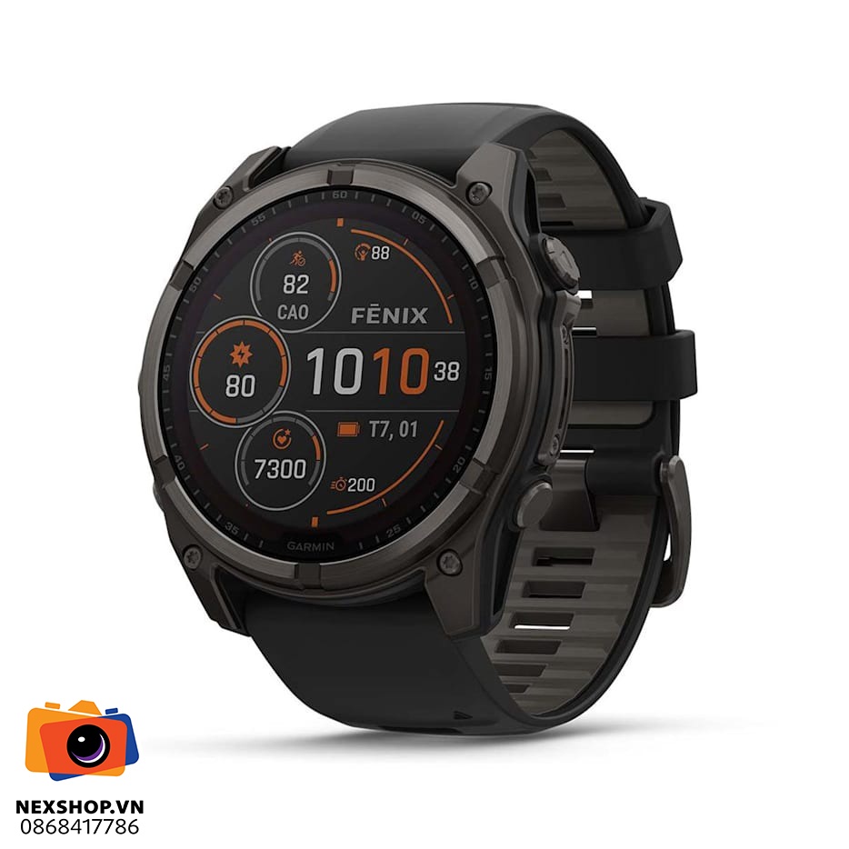 Đồng hồ thông minh Fenix 8 51mm, Sapphire | Chính hãng - thiết kế và phụ kiện