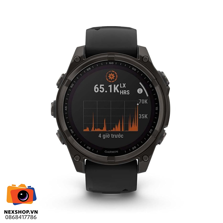 Đồng hồ thông minh Garmin Fenix 8 47mm | Chính hãng - cấu hình hộp sạc