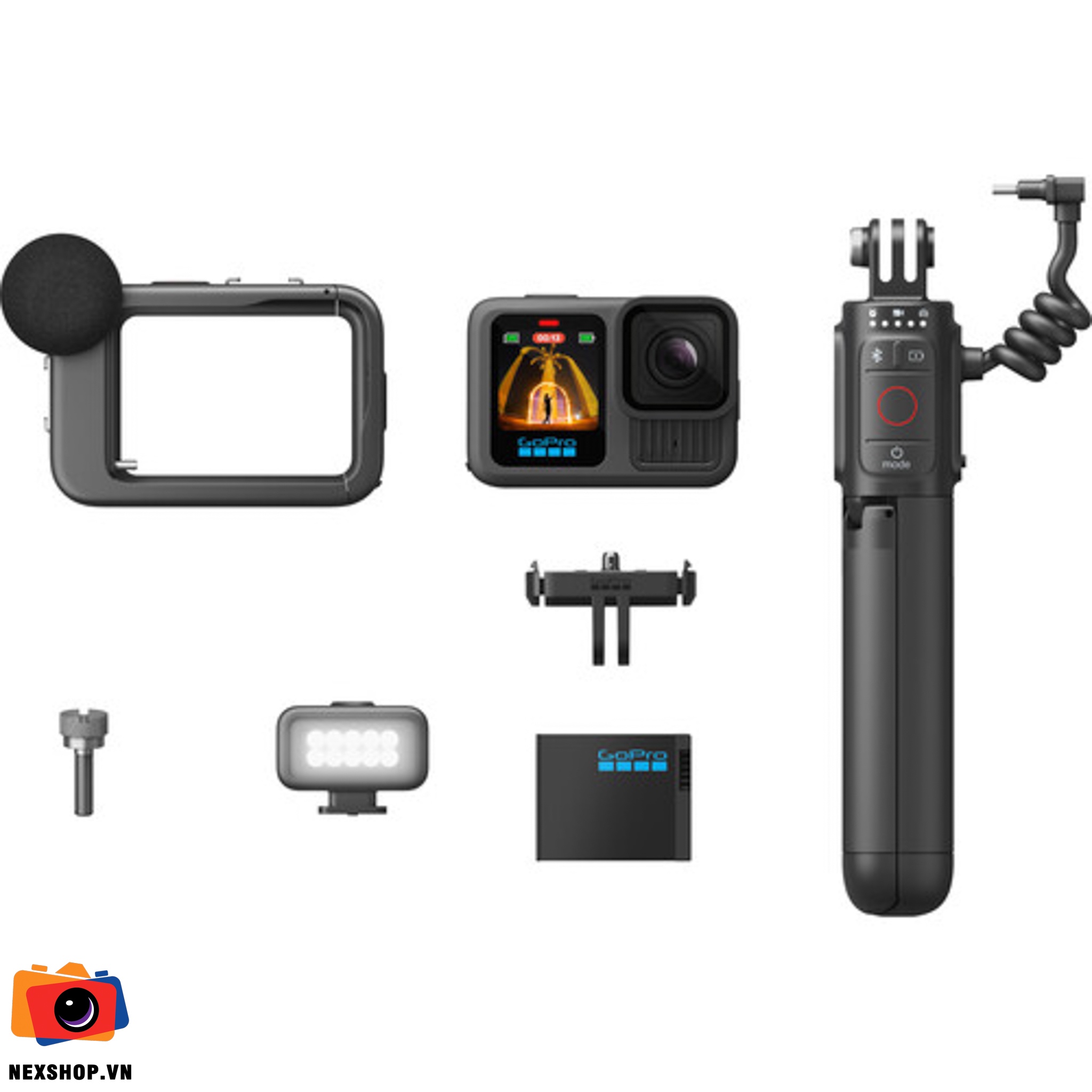 GoPro Hero 13 Black Chính hãng | Creator Combo KIT ( Bảo hành 1 đổi 1 trong 12 tháng )