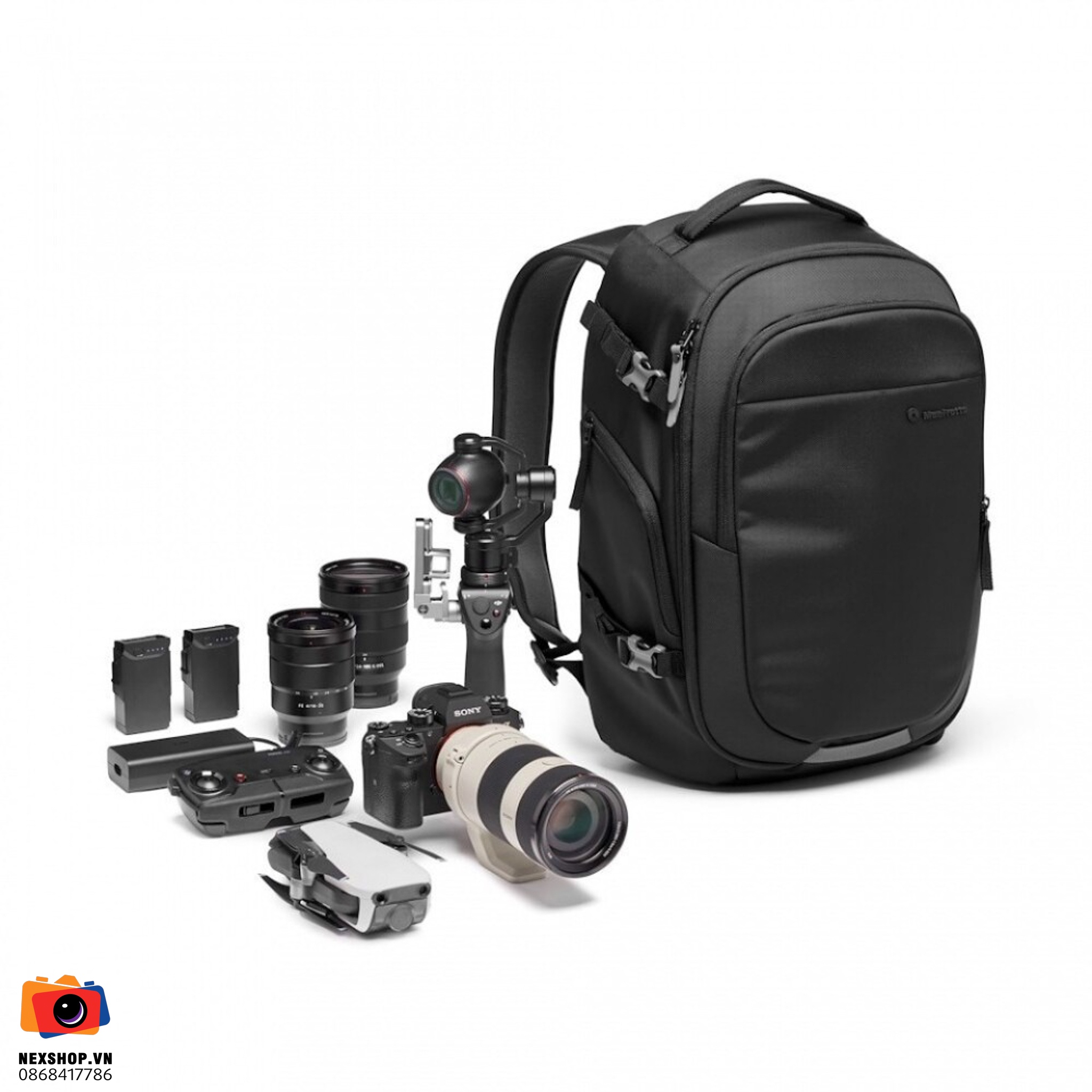 Balo máy ảnh Manfrotto Backpack Advanced Gear M III | Hàng chính hãng