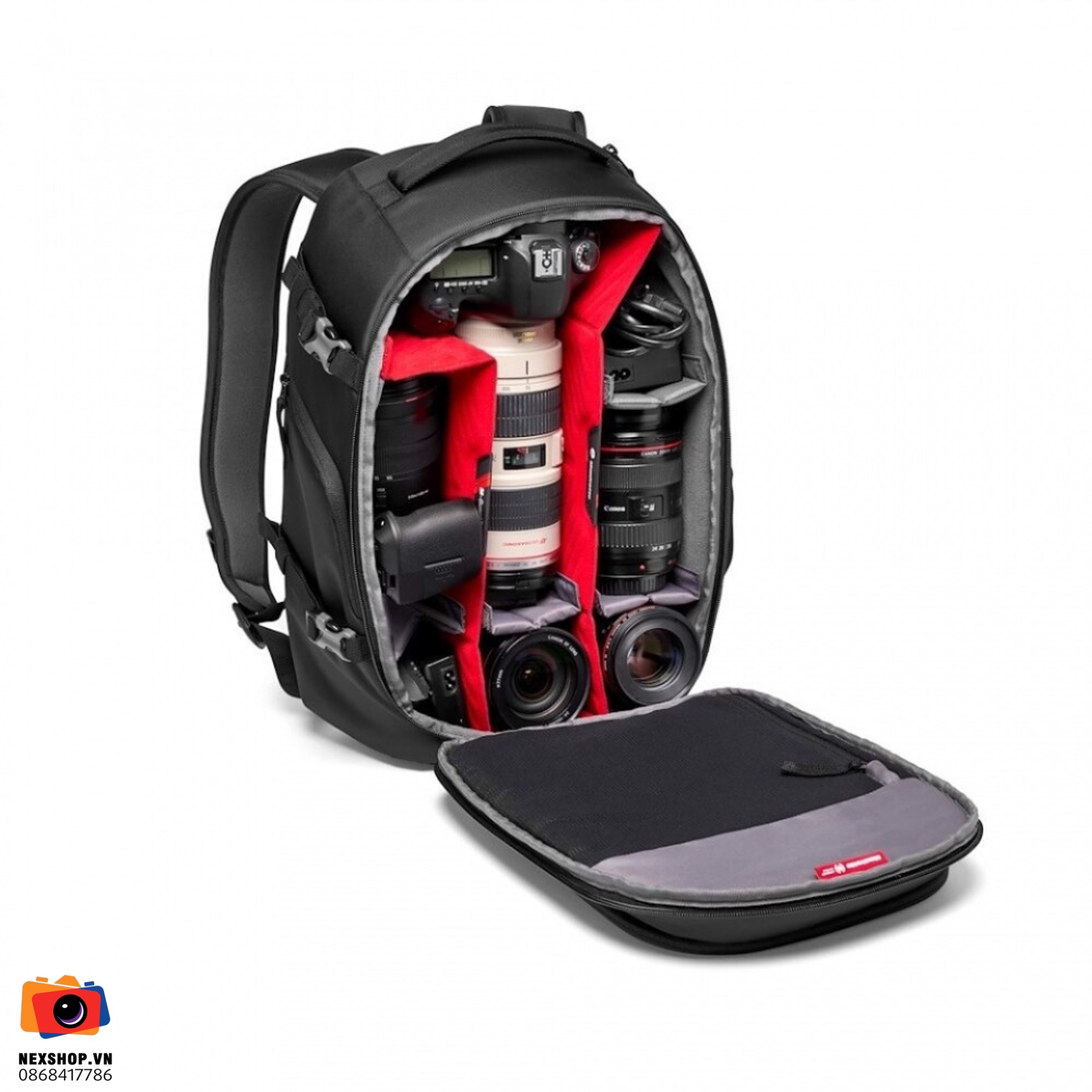 Balo máy ảnh Manfrotto Backpack Advanced Gear M III | Hàng chính hãng