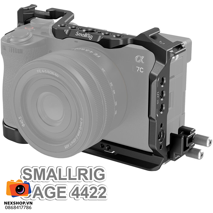 Khung bảo vệ máy ảnh SMALLRIG 4422 cho Sony a7C II & 7CR | Chính - chi tiết sản phẩm