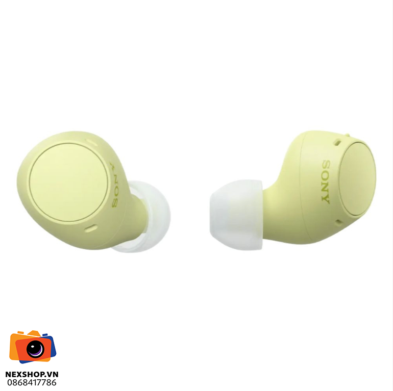 Tai nghe True Wireless chống ồn SONY WF-C510 Vàng | Chính hãng - khả năng kết nối thiết bị