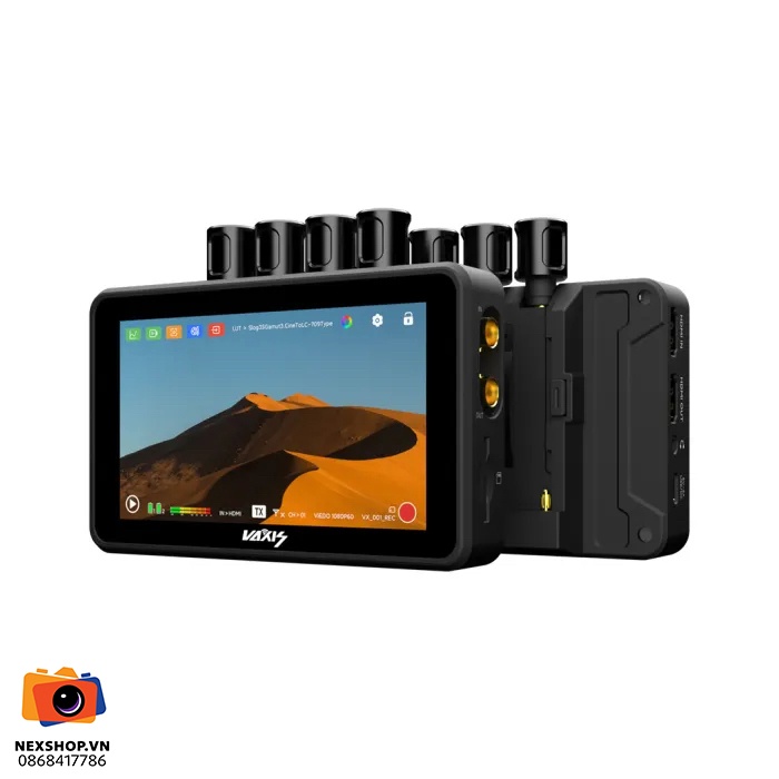 Vaxis Atom A5 SDI Wireless RX/TX SDI/HDMI Monitor Professional Package | Chính Hãng