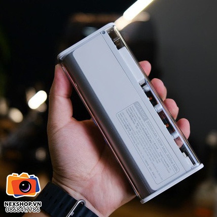 Pin dự phòng Shargeek 140 | 20000mAh - Slim Gen 2 | Màu Trắng | Chính hãng