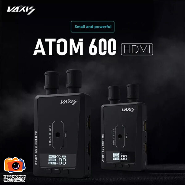 Vaxis Atom 600 HDMI Kit (TX*1 RX*1) | Chính Hãng