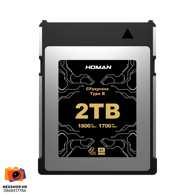 Thẻ nhớ HOMAN CFexpress Card Type B 2TB